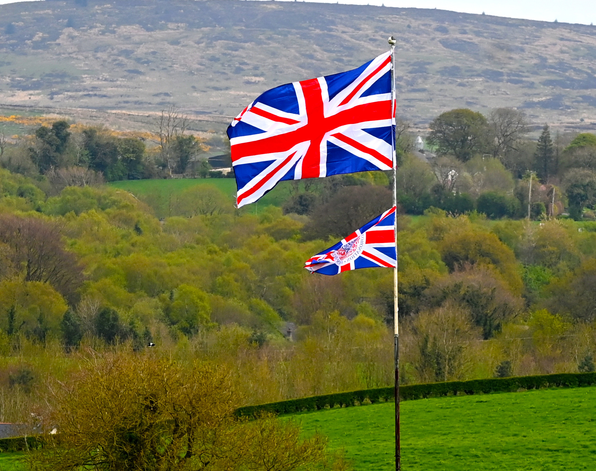 Two flags now erected as police probe ‘hate crime’