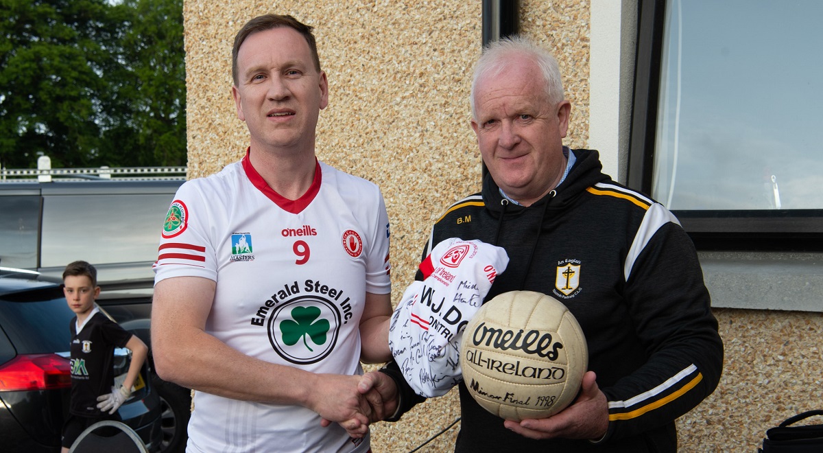 Proud day for Eglish as new pavilion opened at Páirc Chormaic