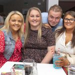 Natasha McCrory with friends Eilish McGlynn, Aaron McCabe and Hollie Baird.JMG49