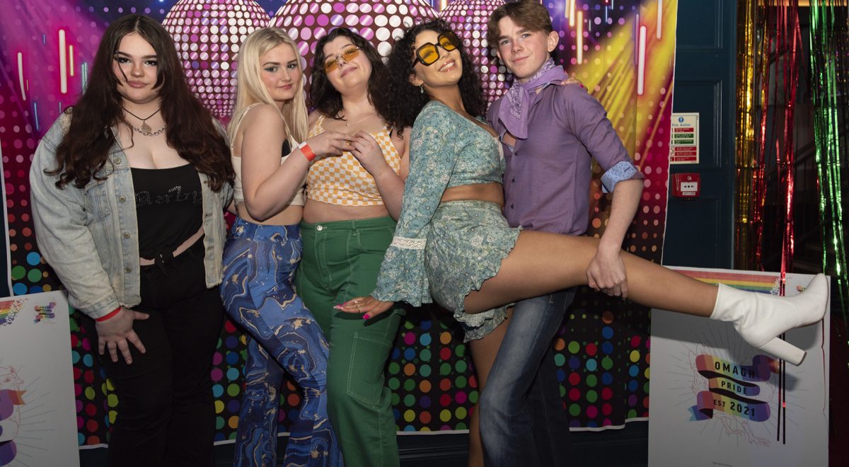 Shanai, Abi, Cáit, Iona and Nathan get into the groove. JasMc9