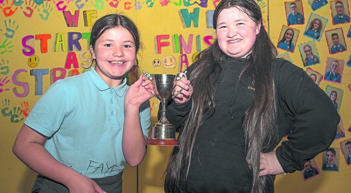 The Canning Cup for Music and Drama was presented to Ruby and Keala. JasMc2
