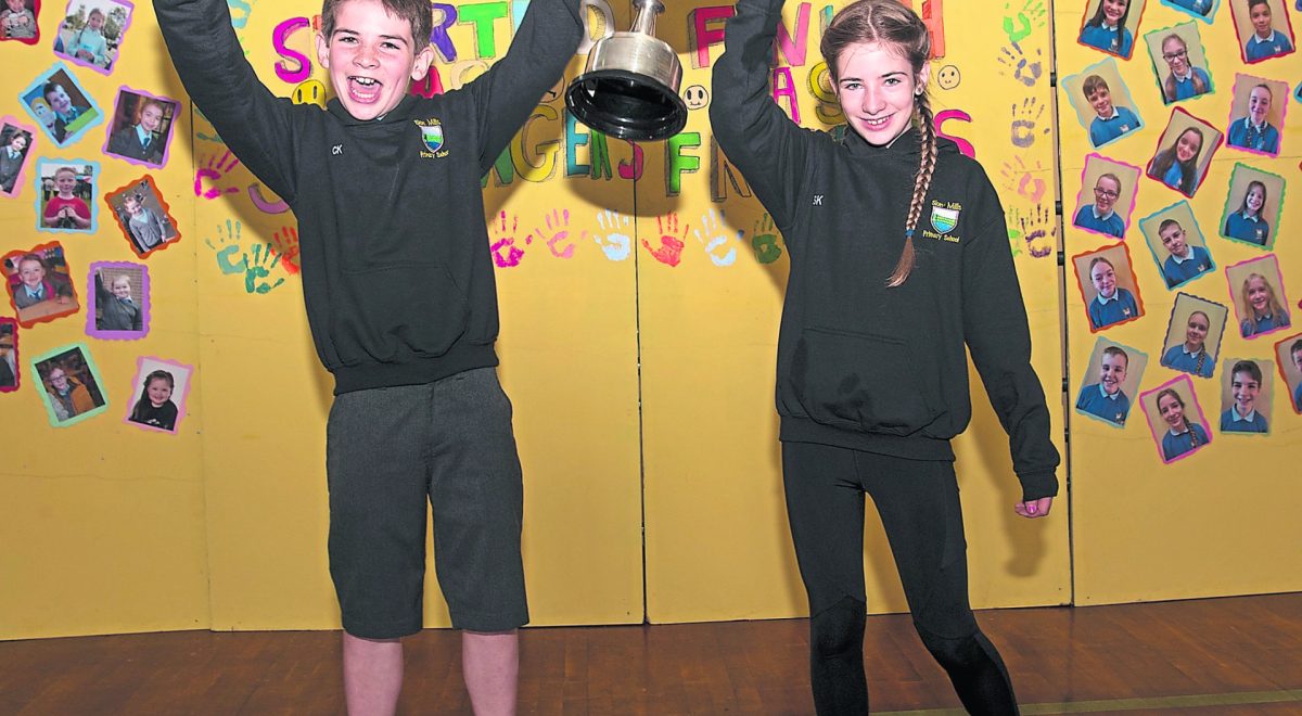 Conn and Sive delighted to receive the Ken Pollock Cup for Academic Achievement. JasMc7