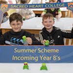Shane Doherty and Jay Devine are pictured during the Sacred Heart Summer Scheme workshop 1 Jumping Clay.JMG1