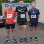 Men's winner, Shane McManus with 2nd placed Tom Hunter and 3rd placed Fintan McCarney. JasMc2