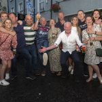 Lively trad fans pictured in Dromore on Sunday night. JasMc31