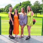 Milli McGonagle, Erin McElroy, Zara McLaughlin and Carol Langan