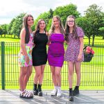 Taylor Donaghey, Holly McDaid, Hannah Campbell and Abby McLaughlin