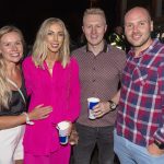 Amy-May & Robert Lally with Gary & Donna Dickson enjoying the Summer Sessions at the Copper Tap Omagh.JMG7