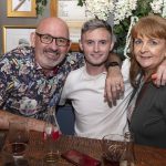 Sean and Ann Collins are out at the Blind Cobble Bar to give their Son Barra a good send-off as he prepares to head back to Australia.JMG5