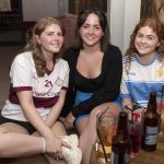 Aoife Browne with friends Lauren McCarney and Leona Currie.JMG16