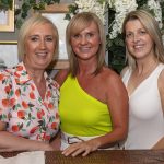 Michelle Cox with friends Lindsay Young and Roisin Daly.JMG20