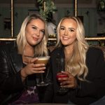 Megan Gamble and Naomi White pictured in The Aviary Bar. JasMc4