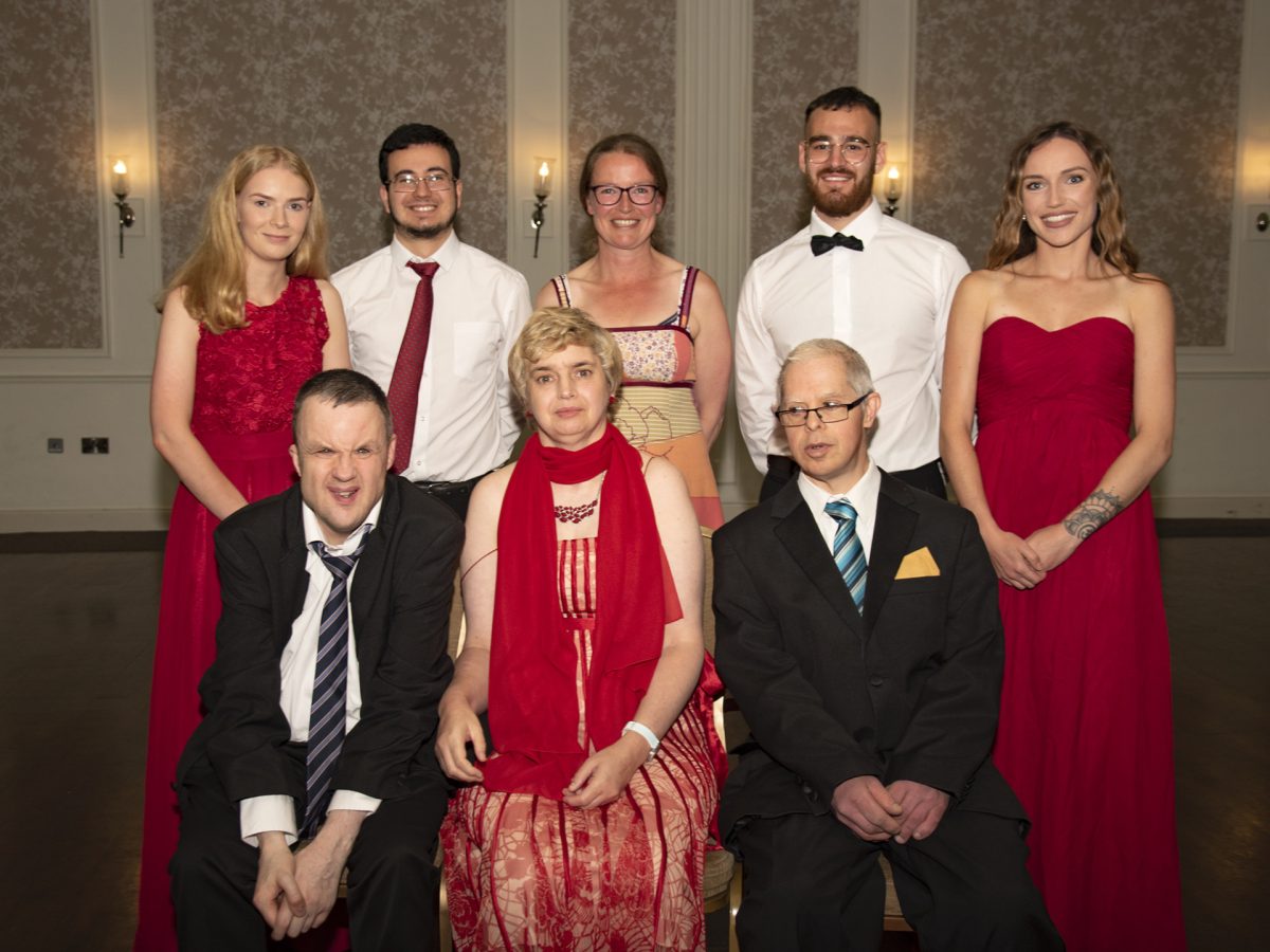 Members of Clanabogan's Camphill Community. JasMc7