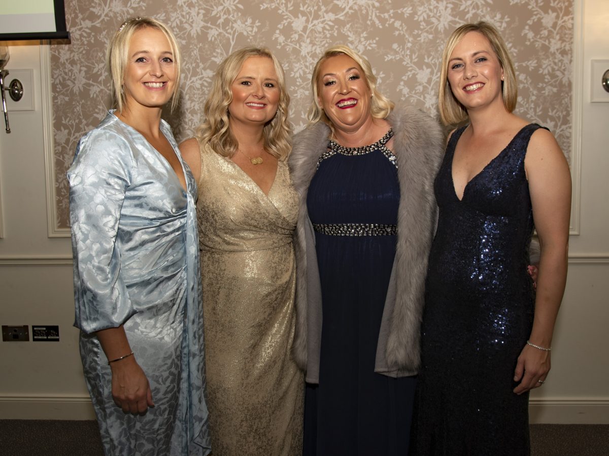 Seskinore Pony Club members, Tammy Love, Kimberly Wallace, Jenna Coote and Katie Clarke. JasMc9