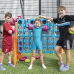 The Glackin siblings Max, Freya and Shea have fun in the sun. JasMc7