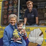 Granny treats Iarla MacCoinnigh to an ice-cream from Ciara's Kool Kandy. JasMc11