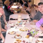 Early morning treats for Alicia Niedzialkowska, Lee Smyth, and Sophie and Audrey Campbell