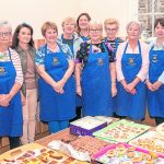 The behind the scenes team making it all happen. Janet McMahon, Aishling Henderson, Martha Williamson, Barbara hamilton, Mary Kee, Irene Doherty, Maragret Campbell, Anne Hyndman and Elizabeth Snodgrass.
