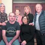 Danielle with mum, Donna Logue; partner, Darren Collins; grandmother, Jean; step-mum, Martina; and father, Tommy Donnelly. JasMc2