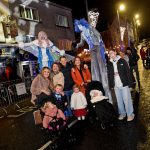 Enjoying the Christmas lights switch on in Dungannon. MC 51