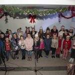 The St. Enda's choir take to the stage. JasMc5