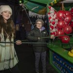 Cousins Emily Mullin and Caoimhe Logue hook themselves some prize-winning ducks. JasMc7