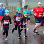 Making their way around the course during the Knockmany Runners Rudolph Run on Saturday morning at Eskra.JMG5