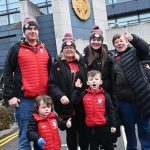 The O'Neill family from Stewartstown, pictured on their way to Croke Park. MC 22