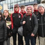 The Coyle family shouting for Stewartstown at Croke Park. MC 28
