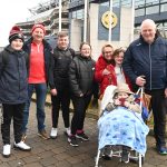 The Talbot family from Stewartstown pictured on their way to Croke Park. MC 28