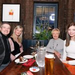 Carmel, Ryan and Alice McGrath out for Allison McGrath's birthday