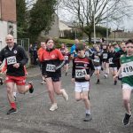 Determined 5k runners make their way along the Kevlin Road. JasMc4