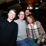 Ryan Thompson, Ronan Sweeney, Tracy and Devin O'Reilly