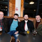 James McLean, Dylan Baird, Matthew White and Aaron Johnston