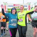 Friends Pauline Sharkey and Marie Rodgers ran the entire Half Marathon together. JasMc58