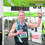 Carrickmore runner Dominic McCartan has missed only one of the thirty-three Omagh Half Marathons. JasMc60