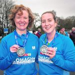 Cousins Eimear McDermott and Mairead Haughey. JasMc62