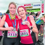 Knockmany runners Tracey Murray and Michelle McGlone. JasMc61