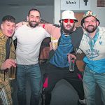 Calvin Colton, Barry Murphy, Ruairi Colton and James Murphy roll back the years. JasMc12