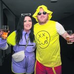 Shauna McLaughlin and Lee McMahon feel the 90's chill. JasMc7