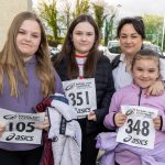 The Saunders family happy to be out supporting the Gemma 5k by doing the walk together.